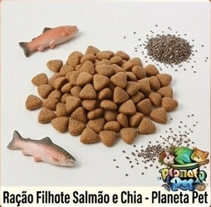 Ração Filhote - Salmão e Chia - 1KG